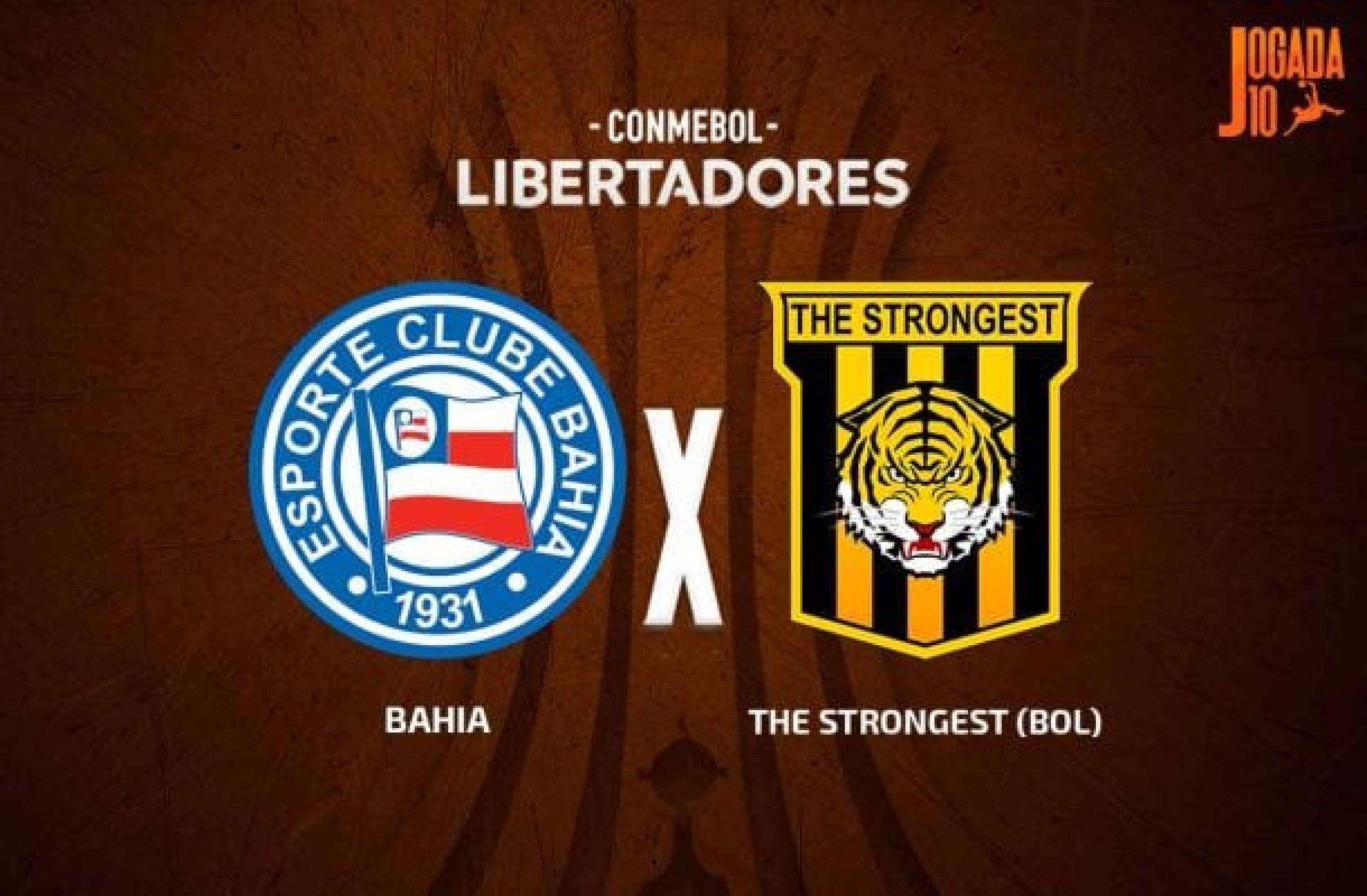 Bahia x The Strongest. AO VIVO, com a Voz do Esporte, às 20h