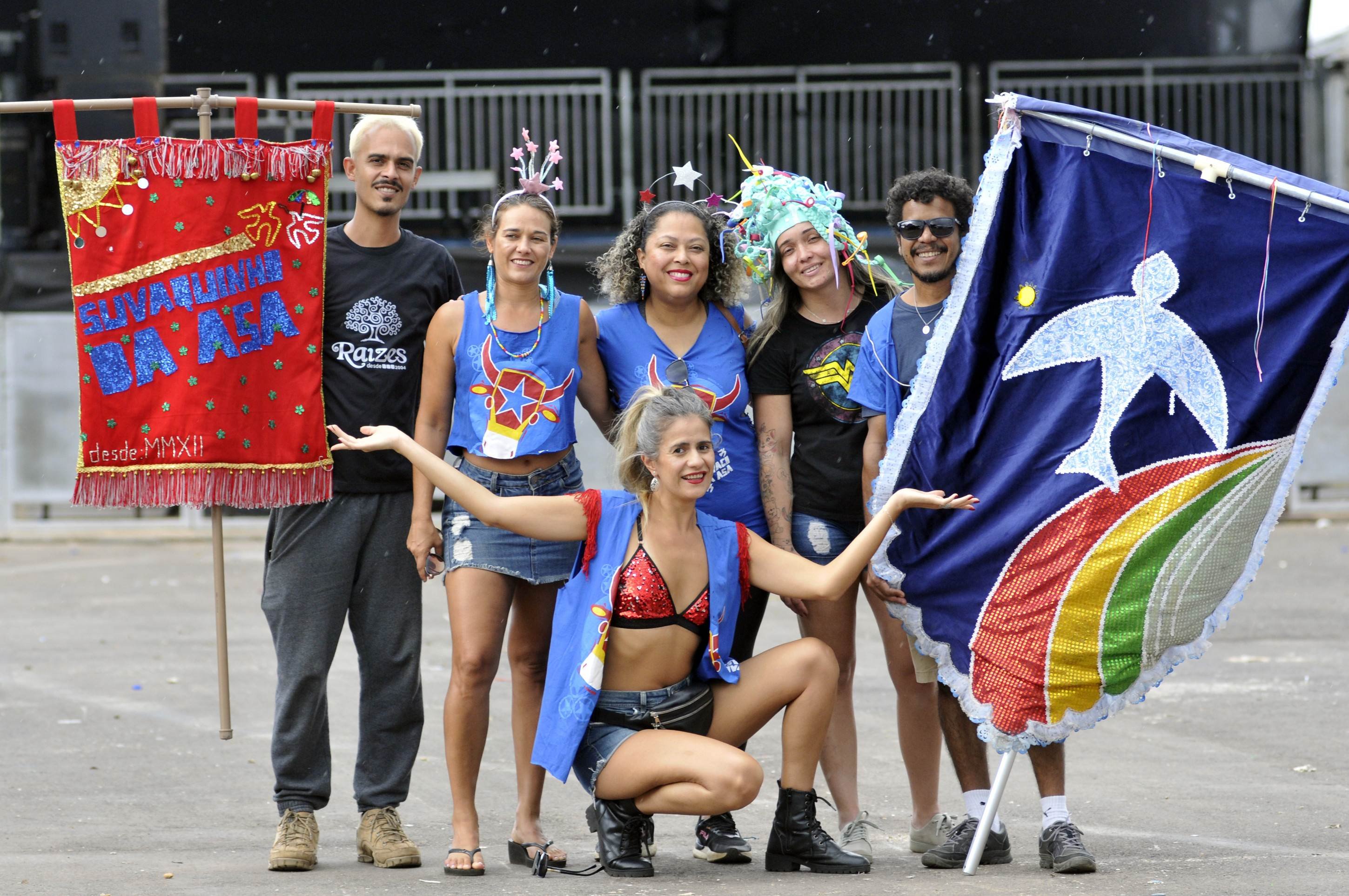  25/02/2025. Crédito: Minervino Júnior/CB/D.A Press. Brasil.  Brasilia - DF. Revista. Bloco de carnaval Suvaco da Asa