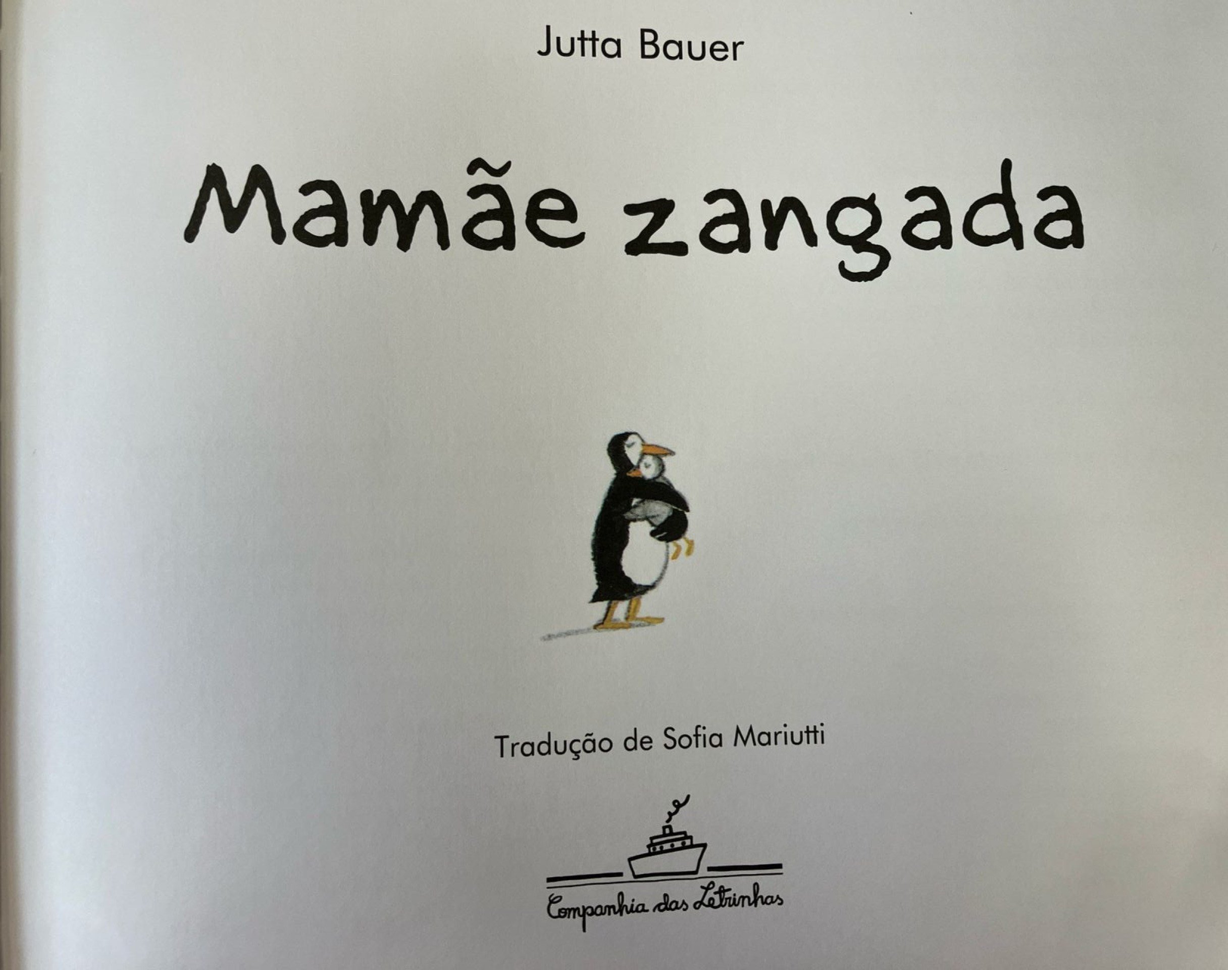 Mamãe Zangada é uma obra de Jutta Bauer