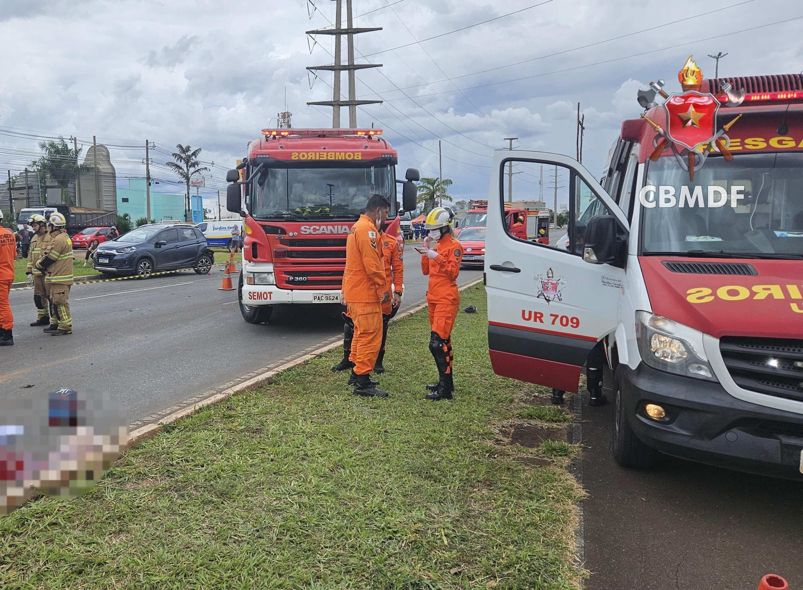 Motociclista de 33 anos morre em acidente no Jardim Botânico 