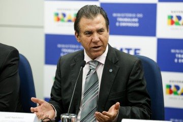Segundo Luiz Philippe de Orleans e Bragança (PL-SP), cooperativa é ligada a figuras históricas do Sindicato dos Metalúrgicos do ABC, incluindo Luiz Marinho (foto) -  (crédito:  José Cruz/Agência Brasil)