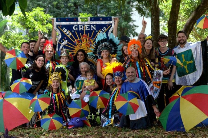  26/02/2025 Ed Alves CB/DA Press. Revista. Bloco do Galinho. 