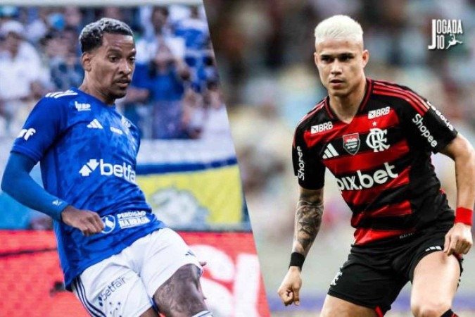 Matheus Pereira e Luiz Araújo: tentativa de troca não avançou - (crédito: Fotos: Gustavo Aleixo/Cruzeiro e Divulgação/Flamengo) Matheus Pereira e Luiz Araújo: tentativa de troca não avançou - (crédito: Fotos: Gustavo Aleixo/Cruzeiro e Divulgação/Flamengo)