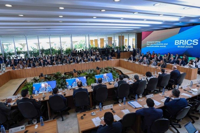 O local escolhido ou por reformas em áreas internas e externas no ano ado, quando também sediou reuniões do G20 - (crédito: Ricardo Stuckert / PR) O local escolhido ou por reformas em áreas internas e externas no ano ado, quando também sediou reuniões do G20 - (crédito: Ricardo Stuckert / PR)