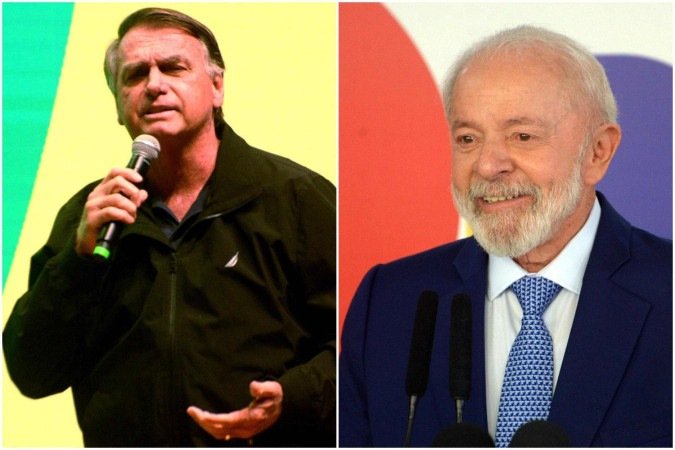 Em São Paulo, 32% conhecem e votariam em Lula, 66% conhecem mas não votariam. Já em relação a Bolsonaro, 43% responderam que conhecem e votariam e 53% não votariam - (crédito: Ed Alves/CB/D.A Press) Em São Paulo, 32% conhecem e votariam em Lula, 66% conhecem mas não votariam. Já em relação a Bolsonaro, 43% responderam que conhecem e votariam e 53% não votariam - (crédito: Ed Alves/CB/D.A Press)