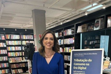 Procuradora do DF lança livro sobre tributação na era digital - (crédito: Material cedido ao Correio ) Procuradora do DF lança livro sobre tributação na era digital - (crédito: Material cedido ao Correio )