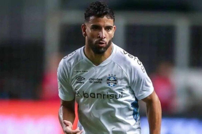 Grêmio estuda possibilidade de vender Pepê para o Vitória - (crédito: Foto: Lucas Uebel / Grêmio) Grêmio estuda possibilidade de vender Pepê para o Vitória - (crédito: Foto: Lucas Uebel / Grêmio)
