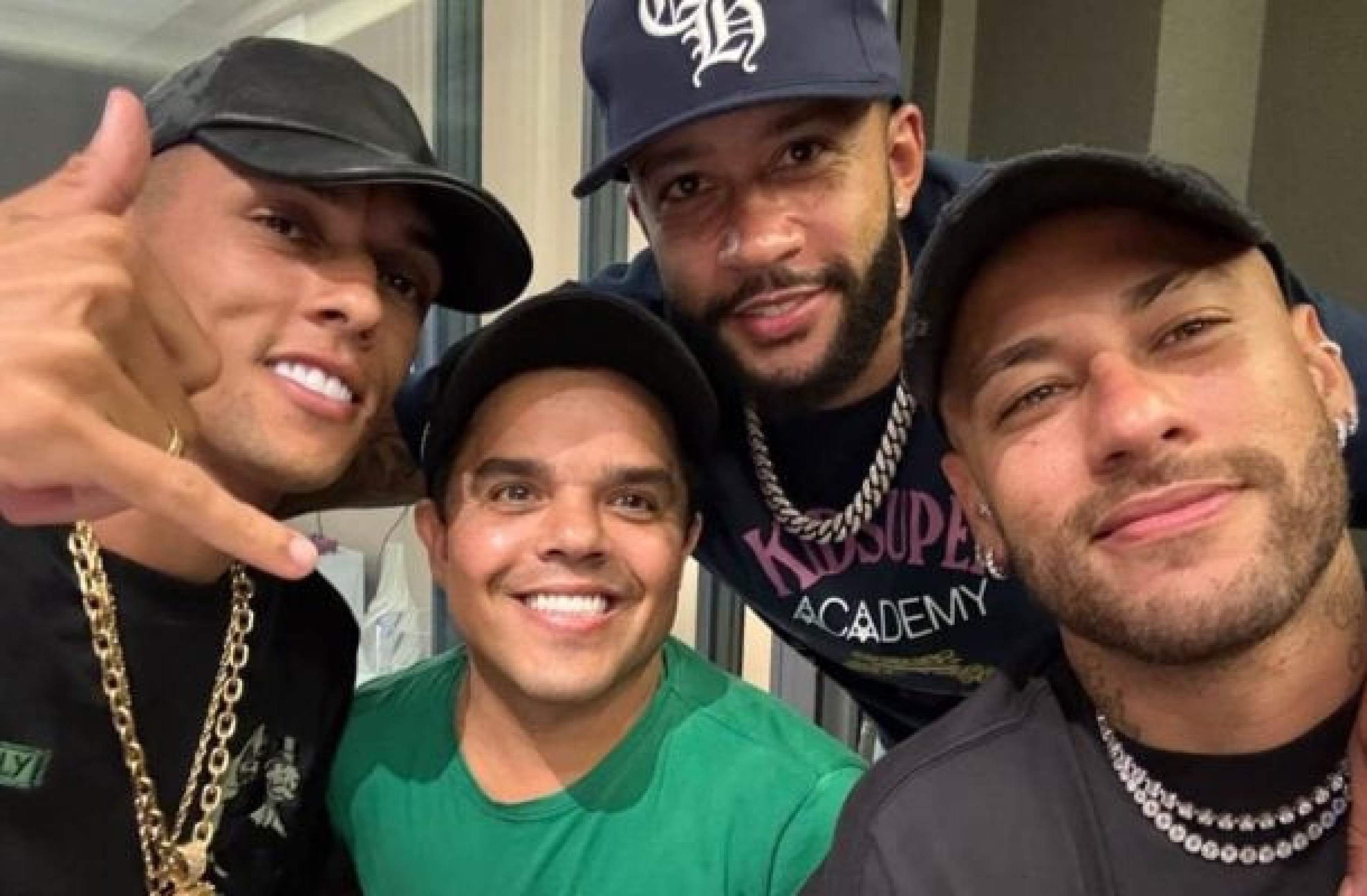 Polícia cumpre mandado de busca e apreensão em casa de influencer amigo de Neymar e Depay