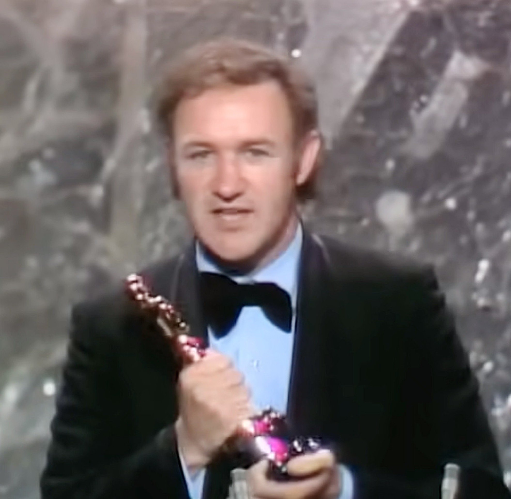 Ator Gene Hackman, vencedor de dois prêmios Oscar -Gene Hackman Wins Best Actor: 1972 Oscars