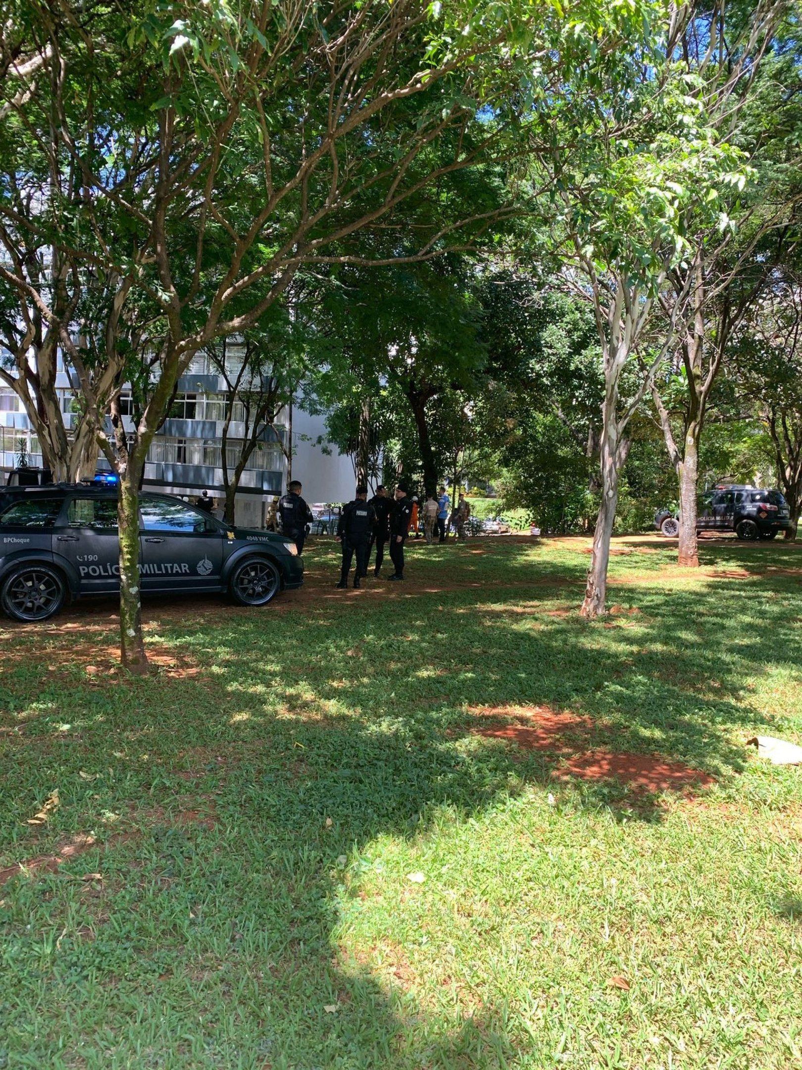 Operação Petardo foi acionada nesta quinta-feira (27/2) para apurar presença de objeto suspeito, que pode ser um artefato explosivo na Asa Sul 