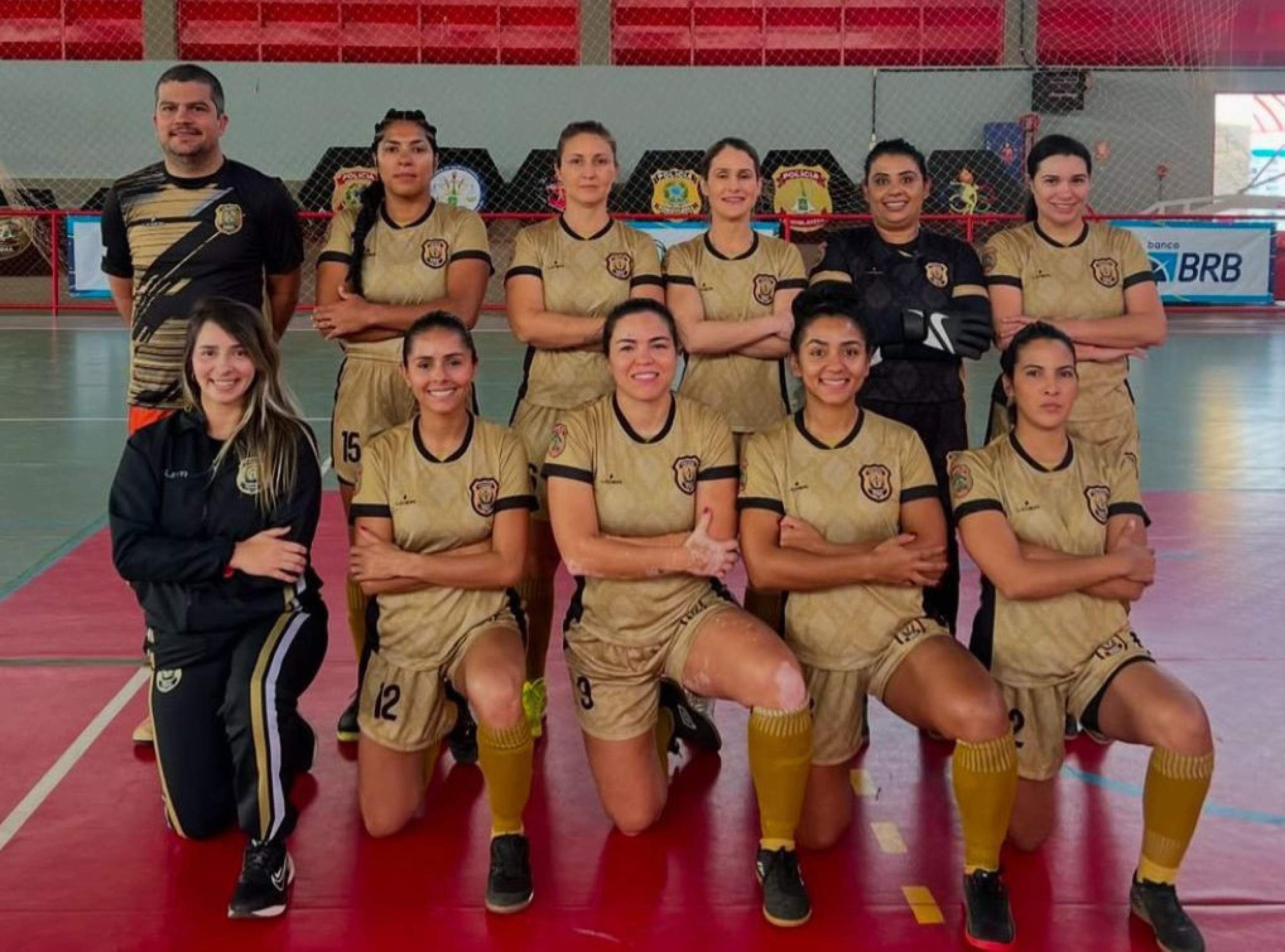 Equipe de futsal da Polícia Penal do DF participa de campeonato nos EUA