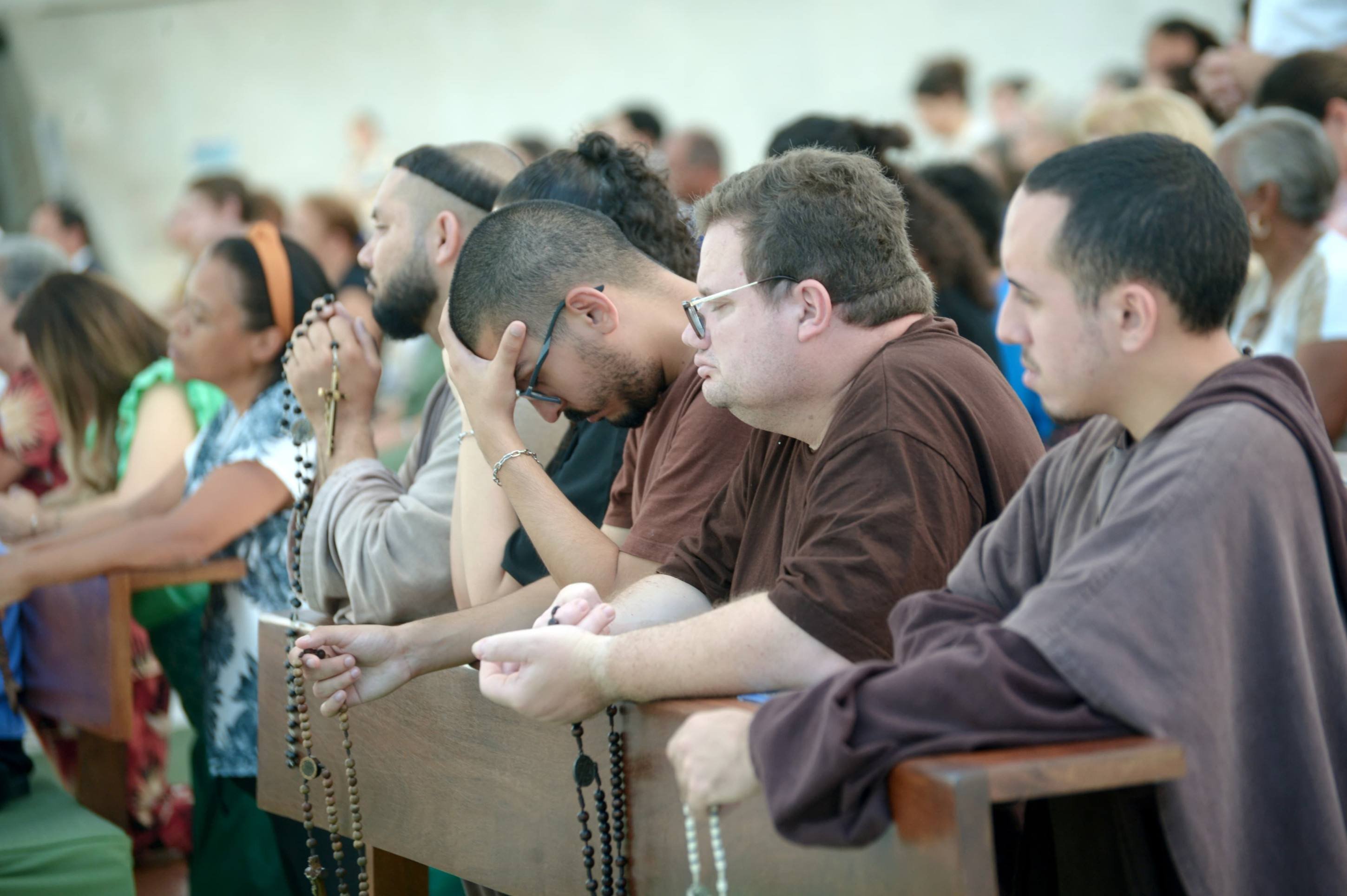Oração ocorreu na Catedral Metropolitana Nossa Senhora Aparecida