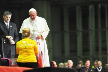 Papa Francisco no Rio de Janeiro, em 2013 