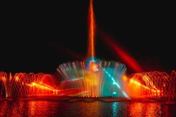 O Show das Águas é conhecido internacionalmente