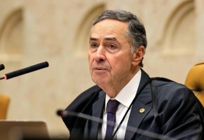 Presidente do STF citou pesquisa do Datafolha que aponta que a maioria da população do Brasil confia na instituição -  (crédito: Rosinei Coutinho/STF)