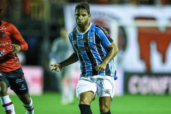 Pepê deixa o Grêmio após duas temporadas - (crédito: Foto: Lucas Uebel / Gremio) Pepê deixa o Grêmio após duas temporadas - (crédito: Foto: Lucas Uebel / Gremio)