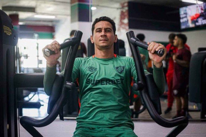 Ganso, enfim, volta às atividades no Fluminense -  (crédito: Foto: Marina Garcia/FFC)