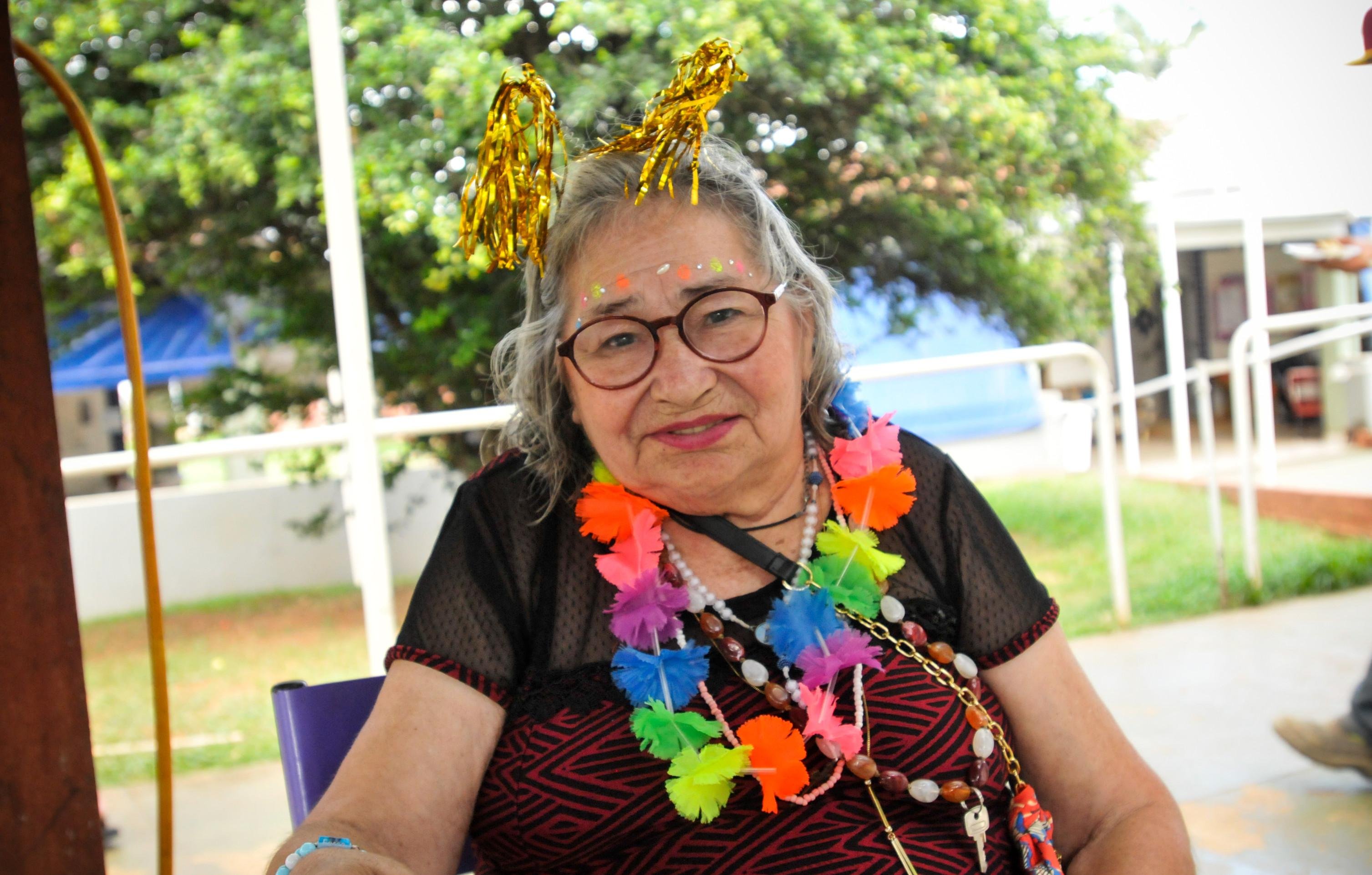  28/02/2025. Guilherme Felix CB/DA Press. Lar dos velhinhos .Personagem:  Angelina Alves     