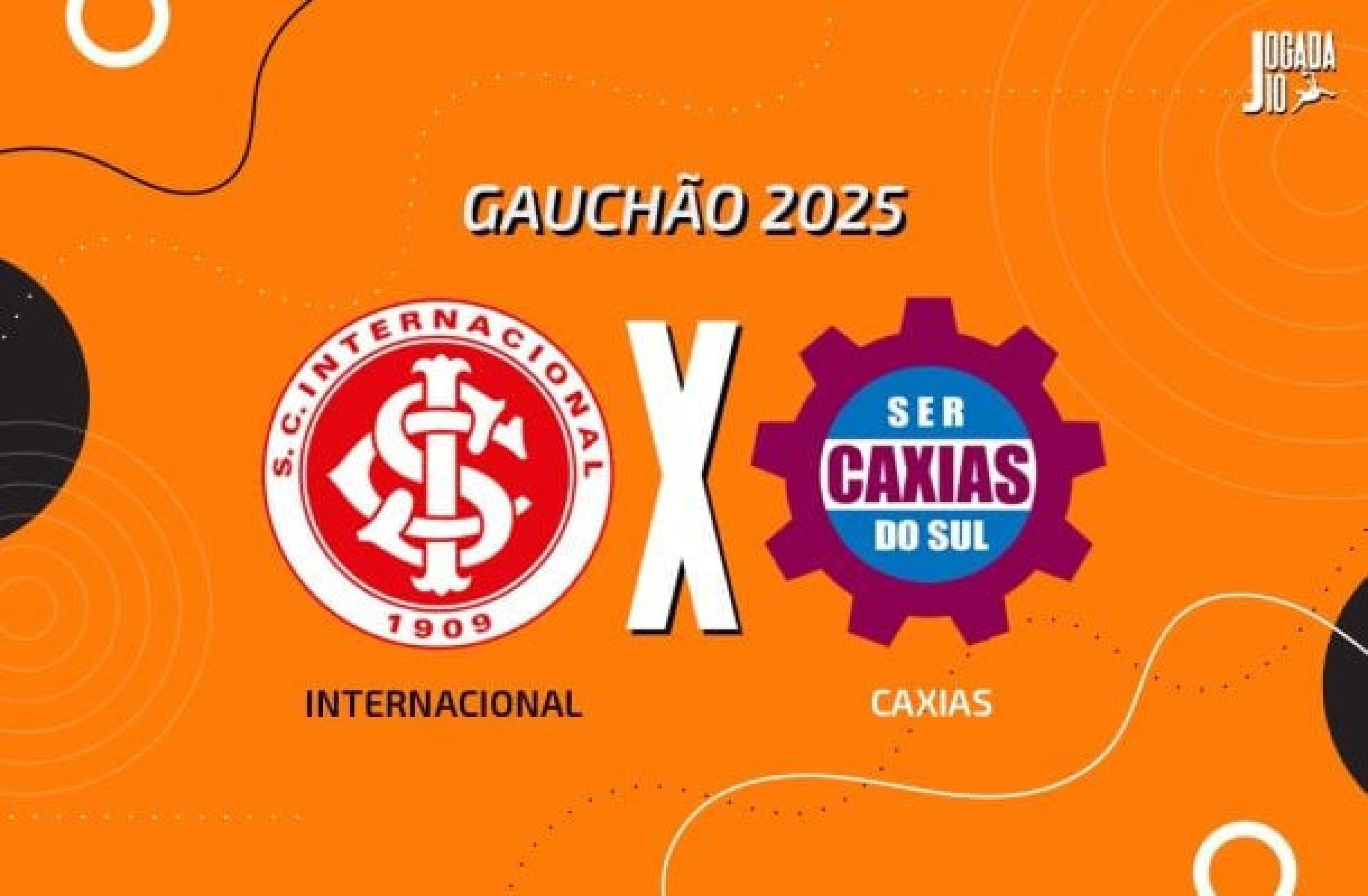 Internacional x Caxias: onde assistir, escalações e arbitragem Internacional x Caxias: onde assistir, escalações e arbitragem