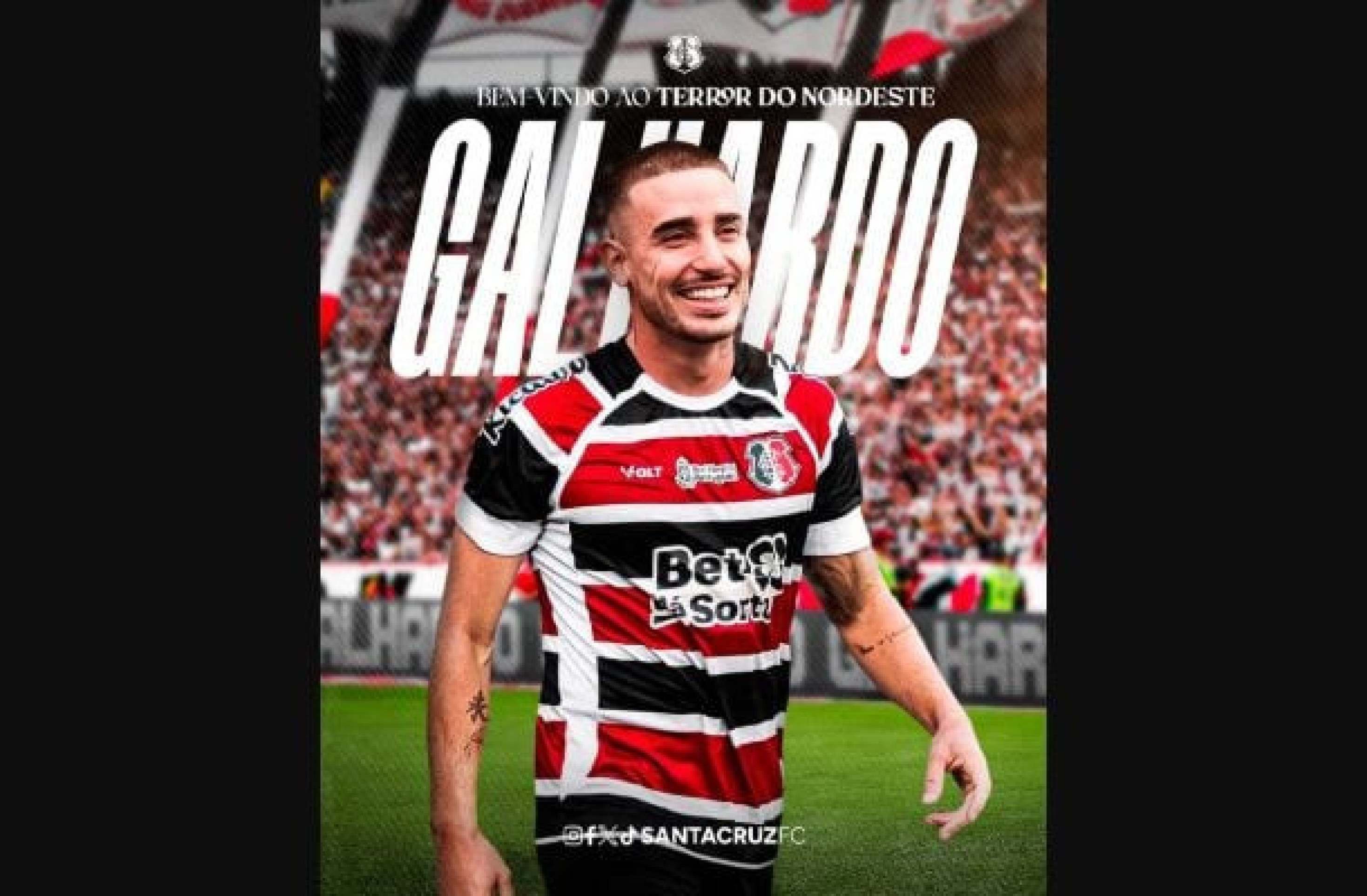 Novo jogador do Santa Cruz viraliza por gesto nobre em chegada ao novo clube