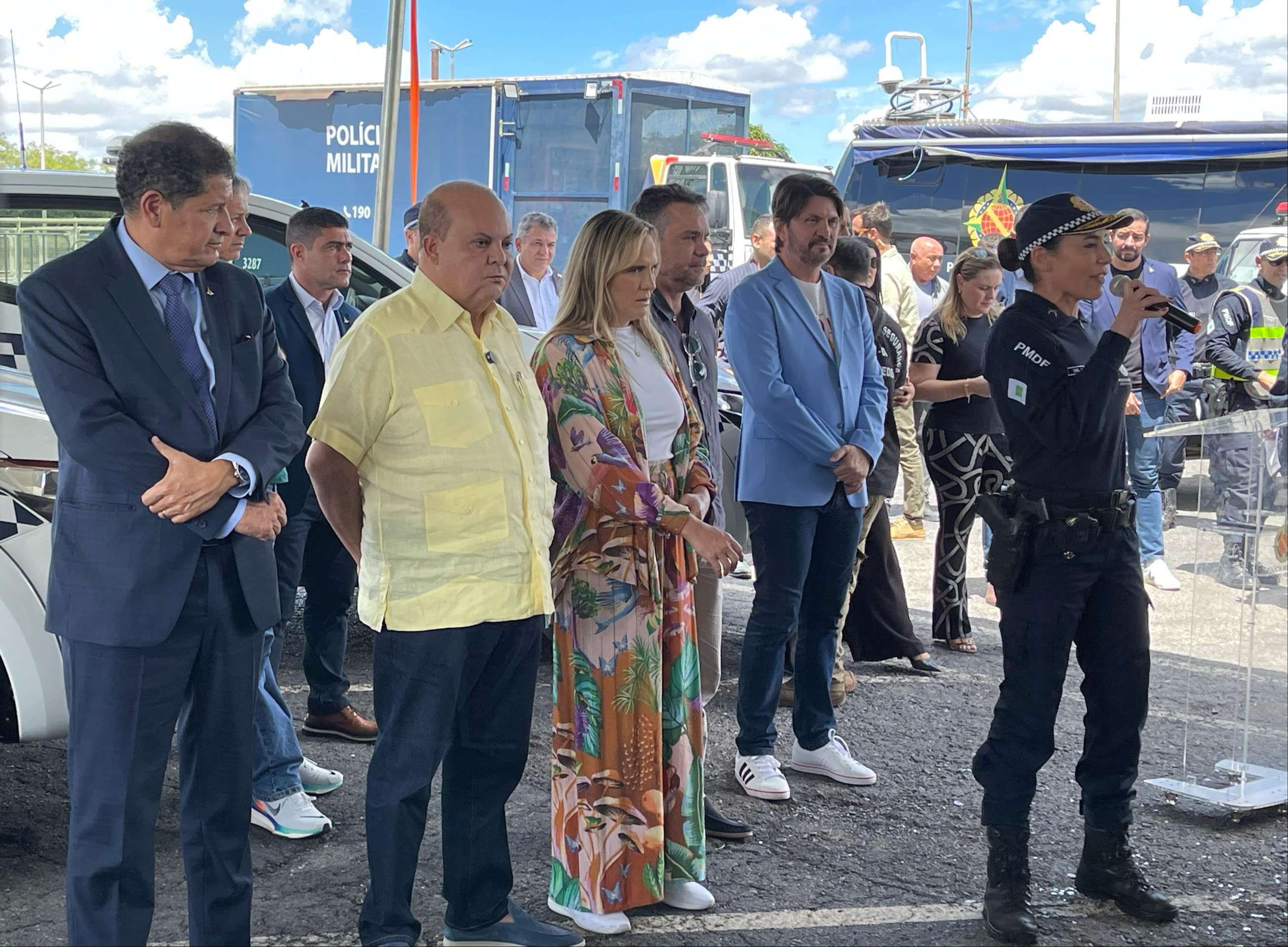 Cidade da segurança pública é inaugurada para o Carnaval 2025 no DF