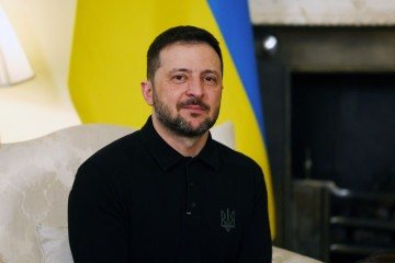 'Na quinta-feira, espero Putin na Turquia. Pessoalmente. Espero que desta vez os russos não busquem desculpas', escreveu Zelensky no X (antigo Twitter) -  (crédito:  AFP)