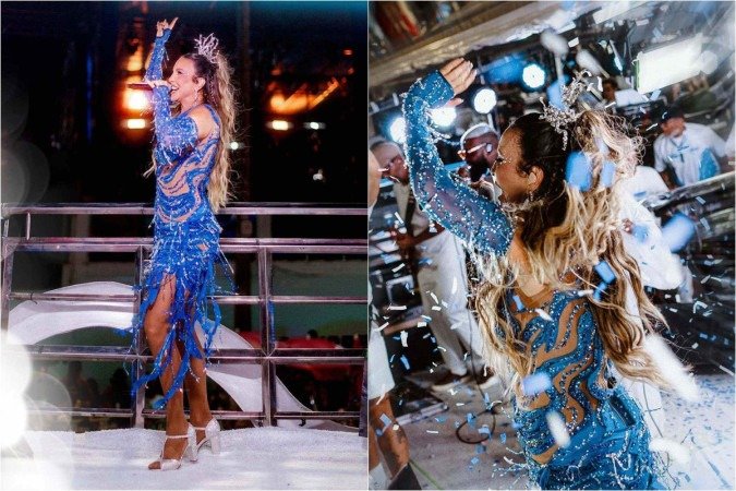 A cena aconteceu enquanto Ivete abria uma roda na multidão, um momento tradicional em seus shows, onde os foliões abrem espaço na pista antes de correrem ao centro em sintonia com a batida da música - (crédito: Reprodução/Instagram/@ivetesangalo) A cena aconteceu enquanto Ivete abria uma roda na multidão, um momento tradicional em seus shows, onde os foliões abrem espaço na pista antes de correrem ao centro em sintonia com a batida da música - (crédito: Reprodução/Instagram/@ivetesangalo)