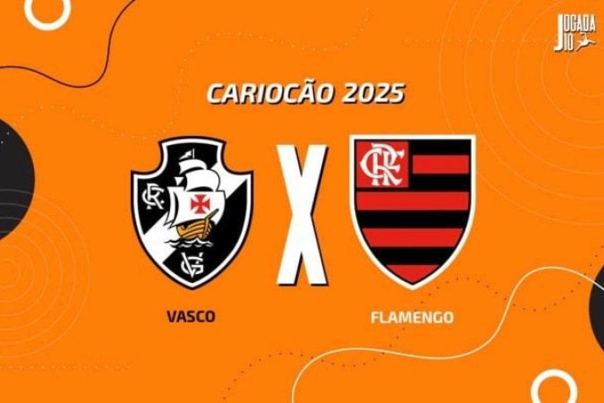 Vaco e Flamengo lutam por uma vaga na final do Carioca. Este é o jogo de ida e será no Nilton Santos - (crédito: Foto: Arte Jogada10) Vaco e Flamengo lutam por uma vaga na final do Carioca. Este é o jogo de ida e será no Nilton Santos - (crédito: Foto: Arte Jogada10)