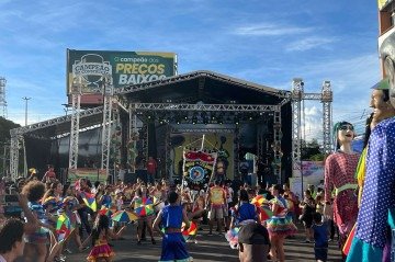 A banda tocou as mais tradicionais marchinhas de carnaval -  (crédito: Bruna Pauxis/CB)
