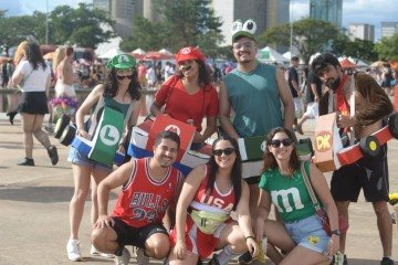Carnaval 2025 em Brasília - Bloco das Montadas foi uma das grandes estrelas do domingo (2/3)