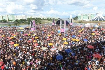Carnaval 2025 em Brasília - Bloco das Montadas foi uma das grandes estrelas do domingo (2/3)