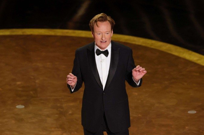Conan O'Brien é o apresentador do Oscar 2025 - (crédito: Kevin Winter/Getty Images via AFP) Conan O'Brien é o apresentador do Oscar 2025 - (crédito: Kevin Winter/Getty Images via AFP)