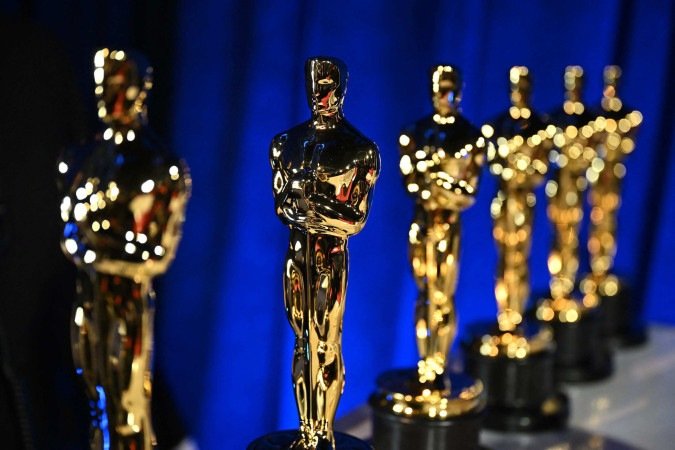 HOLLYWOOD, CALIFÓRNIA - 02 DE MARÇO: Nesta foto fornecida pela Academia, as estatuetas do Oscar são vistas nos bastidores durante a 97ª edição do Oscar no Dolby Theatre em 2 de março de 2025 em Hollywood, Califórnia. Richard Harbaugh (Foto por Folheto /AFP)
- (crédito: Folheto /AFP) HOLLYWOOD, CALIFÓRNIA - 02 DE MARÇO: Nesta foto fornecida pela Academia, as estatuetas do Oscar são vistas nos bastidores durante a 97ª edição do Oscar no Dolby Theatre em 2 de março de 2025 em Hollywood, Califórnia. Richard Harbaugh (Foto por Folheto /AFP)
- (crédito: Folheto /AFP)