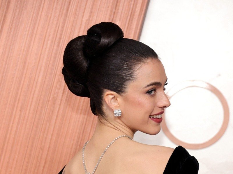 Margaret Qualley comparece à 97ª edição do Oscar -  (crédito: Savion Washington /Getty Images via AFP)