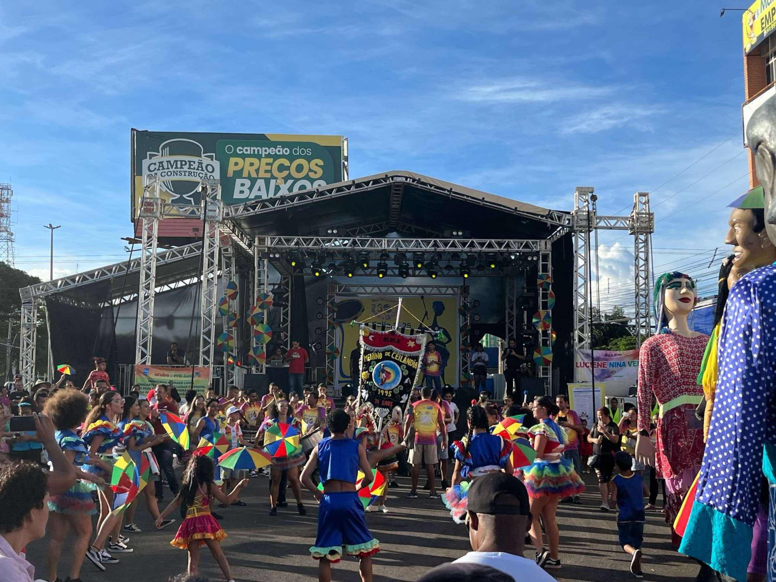 Carnaval 2025 em Brasília - Bloco Menino de Ceilândia 