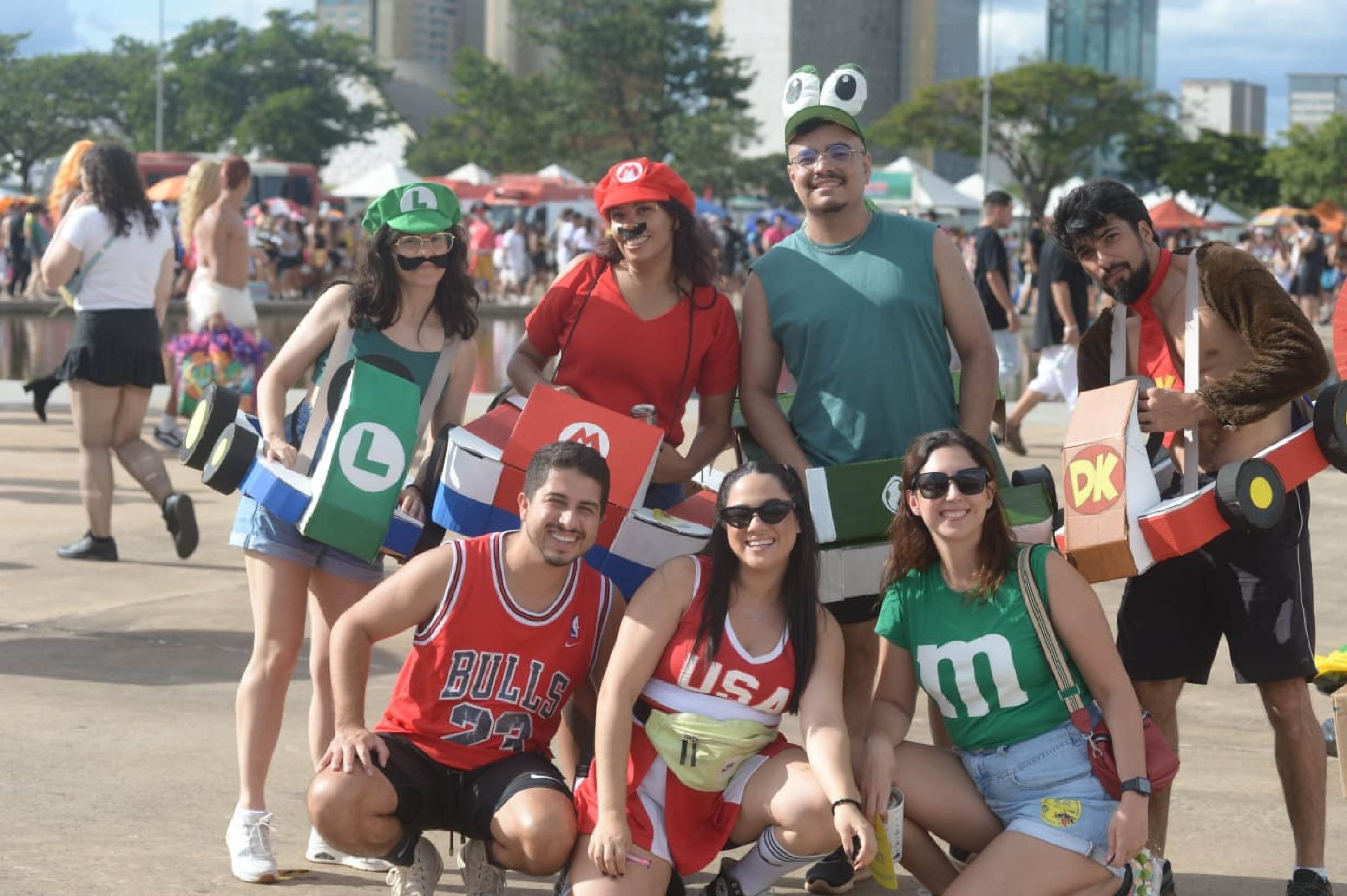 Carnaval 2025 em Brasília - Bloco das Montadas foi uma das grandes estrelas do domingo (2/3)