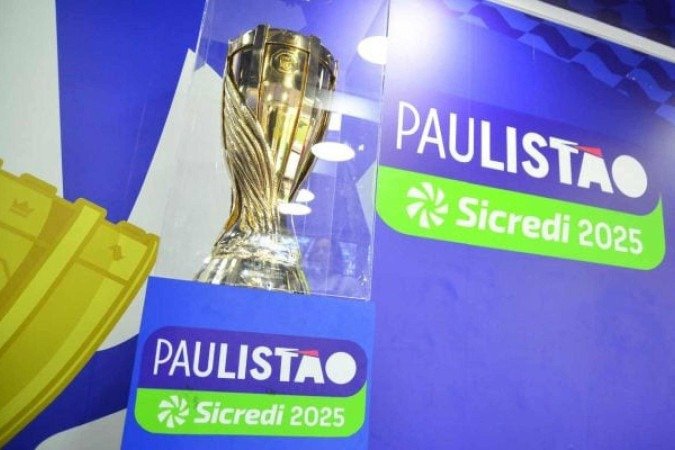 Troféu do Campeonato Paulista de 2025 - (crédito: Foto: Pedro Zacchi/Ag. Paulistão) Troféu do Campeonato Paulista de 2025 - (crédito: Foto: Pedro Zacchi/Ag. Paulistão)