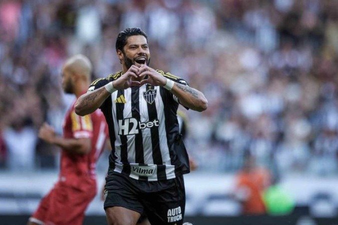 Hulk está nos planos da Seleção Brasileira  -  (crédito: Foto: Pedro Souza / Atlético)