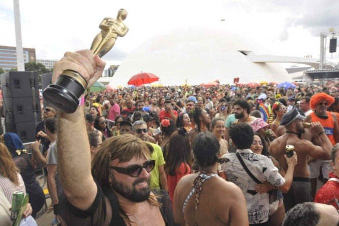 O Divinas Tetas foi marcado pelo clima de alegria com a vitória de "Ainda Estou Aqui" no Oscar -  (crédito: Minervino Junior CB/DA Press)