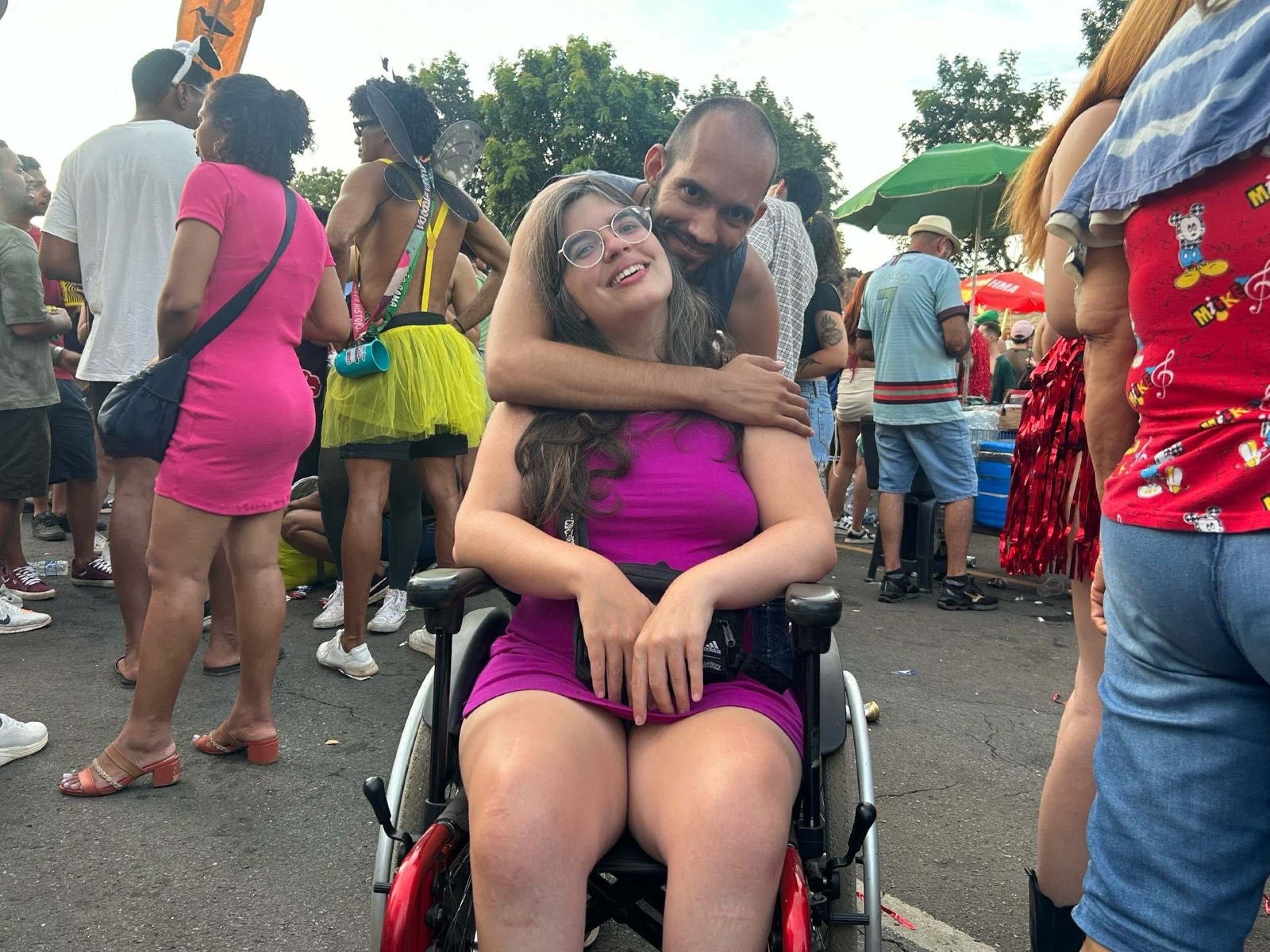Vinda de São Paulo, Patrícia achou a folia no DF tranquila e inclusiva