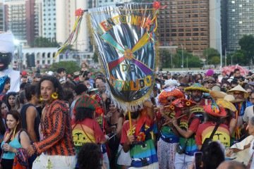  04/03/2025 Ed Alves CB/DA Press. Cidades. Carnaval 2025. Bloco Bloco Ventoinha de Canudo.  -  (crédito:  Ed Alves CB/DA Press)