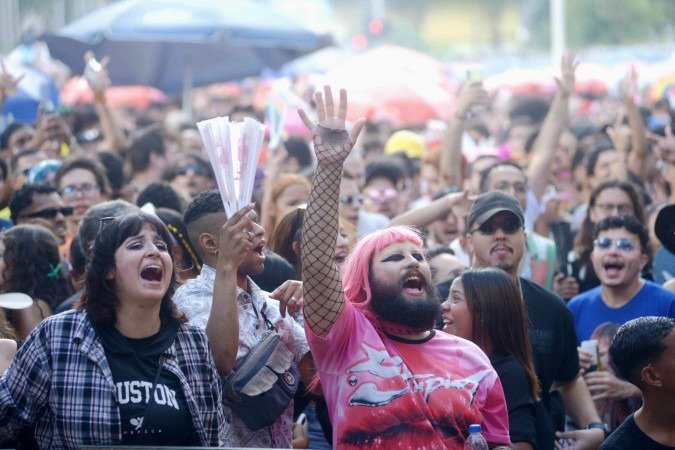  04/03/2025. Ed Alves CB/DA Press. Bloco Às Leis de Gaga