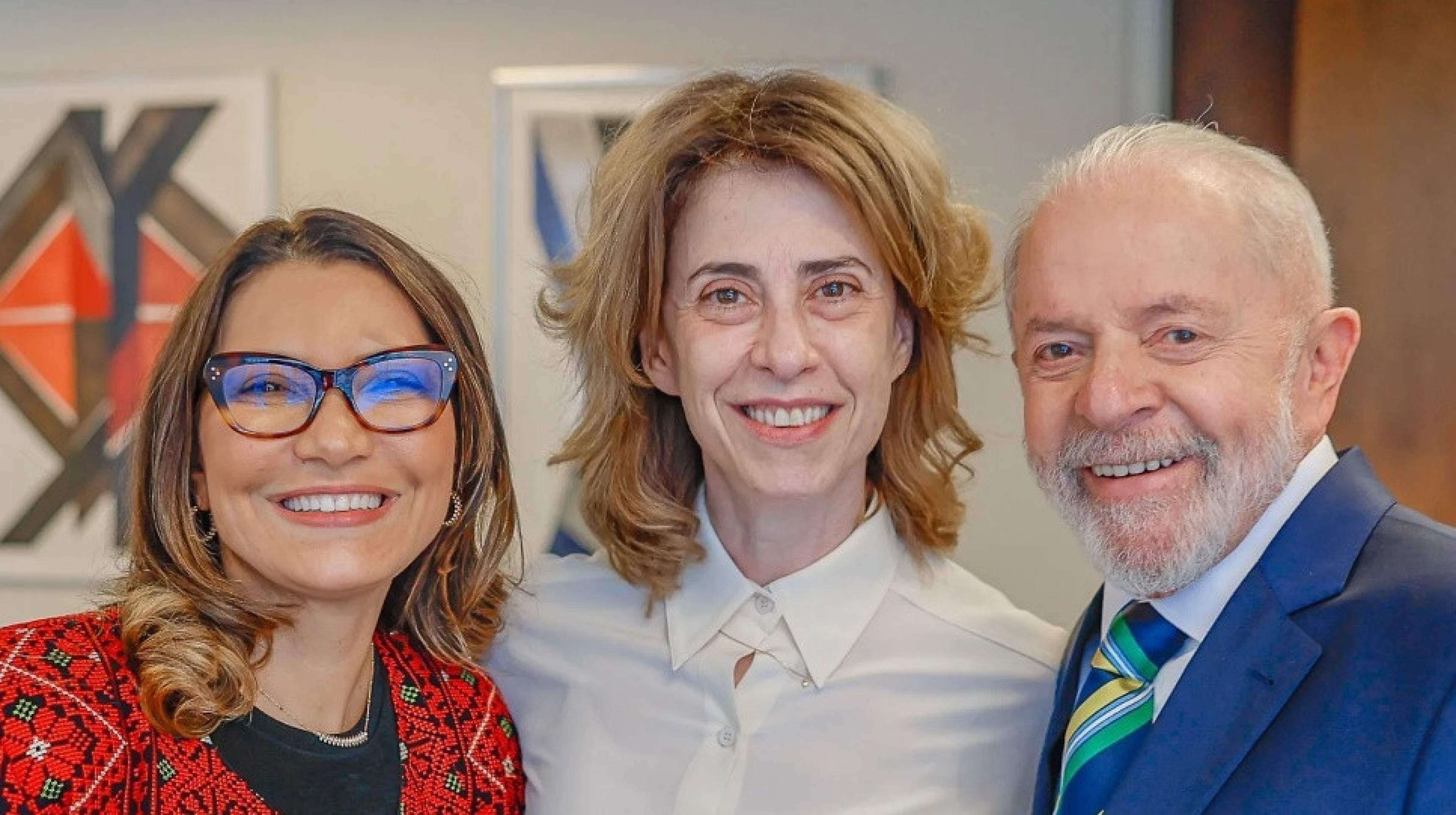Lula convida Fernanda Torres e Walter Salles para comemorar o Oscar