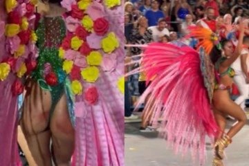 Carnaval 2025: Alane Dias termina desfile da Grande Rio machucada