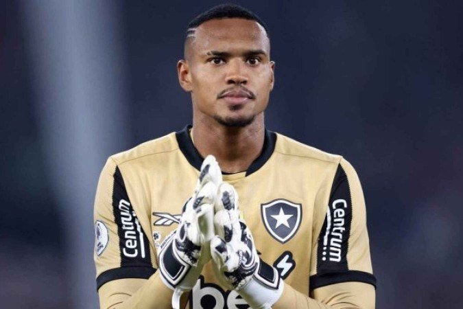 Botafogo abre conversas para renovar com seu goleiro  -  (crédito: Foto: Vitor Silva/Botafogo)