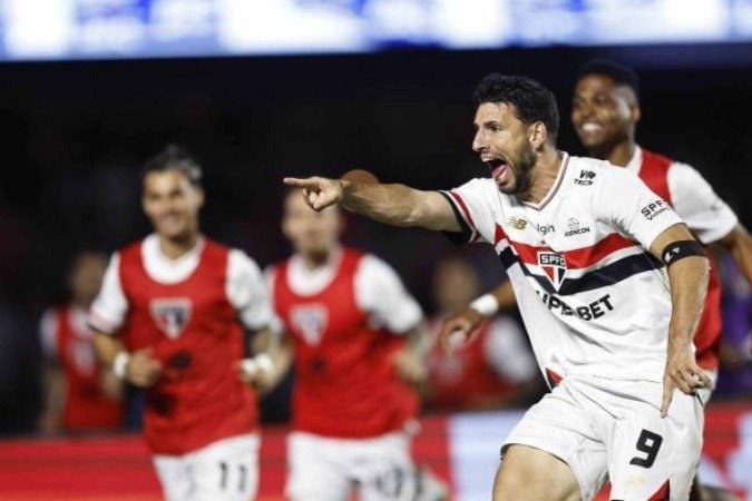 Calleri voltou a ser decisivo pelo São Paulo - (crédito: Foto: Divulgação/São Paulo) Calleri voltou a ser decisivo pelo São Paulo - (crédito: Foto: Divulgação/São Paulo)