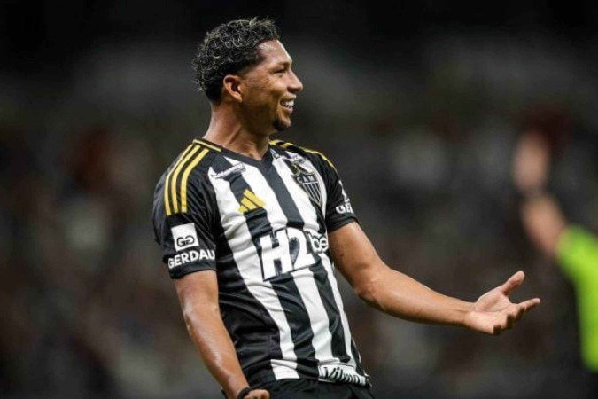 Rony, atacante do Atlético - (crédito: Foto: Pedro Souza / Atlético) Rony, atacante do Atlético - (crédito: Foto: Pedro Souza / Atlético)