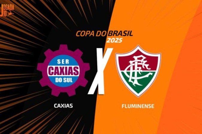 Caxias e Fluminense se enfrentam em duelo pela segunda fase da Copa do Brasil - (crédito: Foto: Arte Jogada10) Caxias e Fluminense se enfrentam em duelo pela segunda fase da Copa do Brasil - (crédito: Foto: Arte Jogada10)