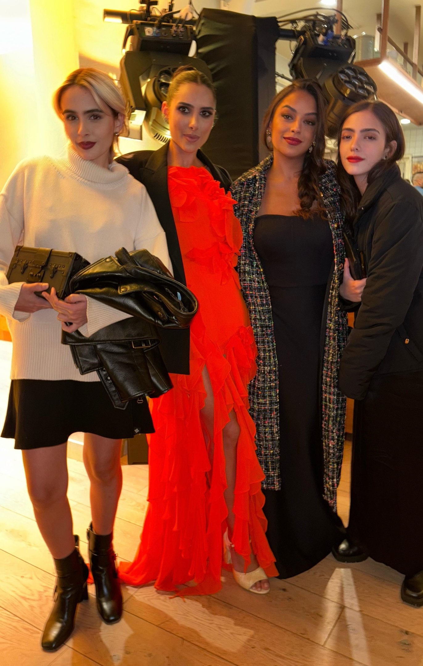 Valentina Herzsage, Isa Salmen, Pri Helena e Luiza Kosovski no Oscar 2025