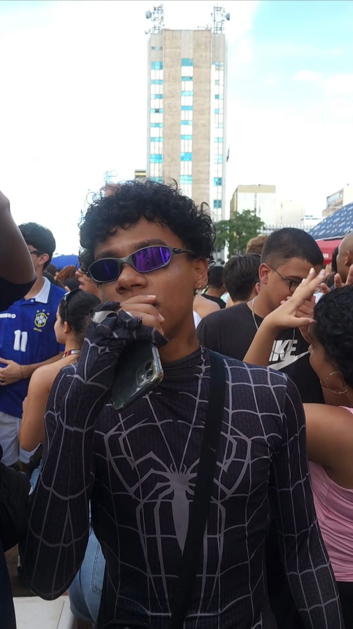 Leandro Lisboa se fantasiará de Homem Aranha novamente